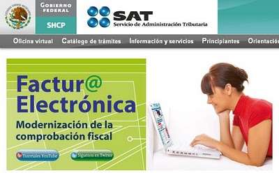 Factura electrónica del SAT