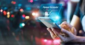 Woman,Using,Mobile,Smart,Phone,,Online,Payment,,Banking,And,Online