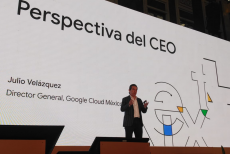 El director de Google Cloud México, Julio Velázquez,