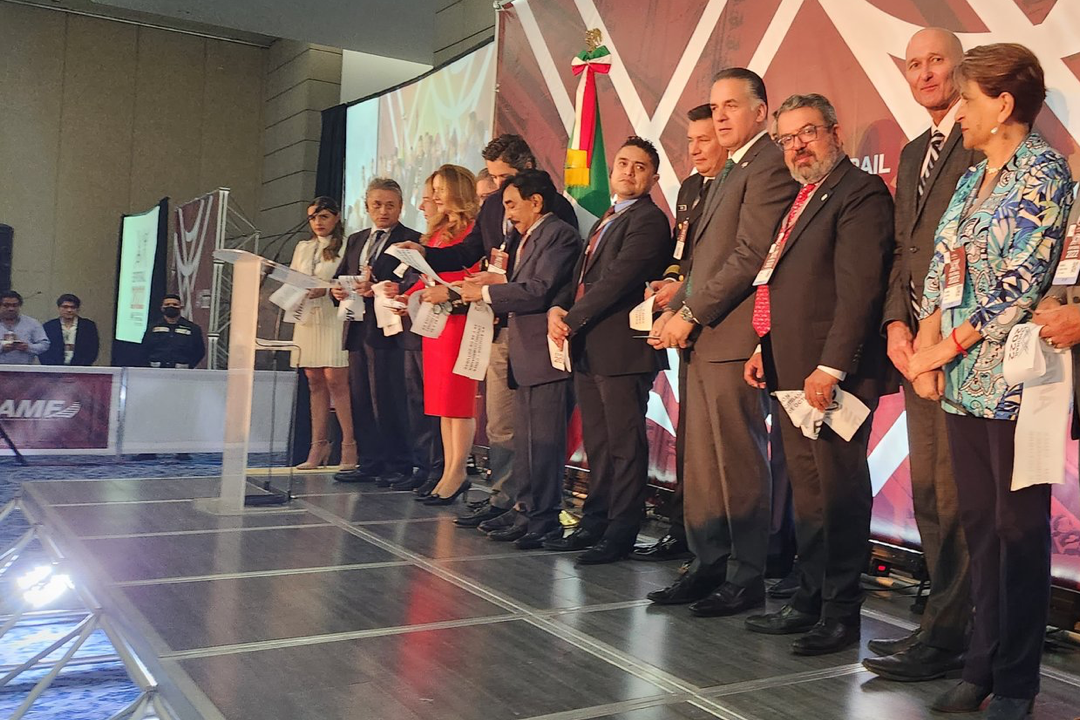 Jorge Nuño, de la SICT, habló del ciberataque tras participar en la inauguración del Congreso Expo Rail 2022.
