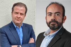 Los directores de Netskope México y Vívaro Telecom.