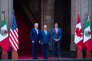 Biden-AMLO-Trudeau-Palacio-Nacional